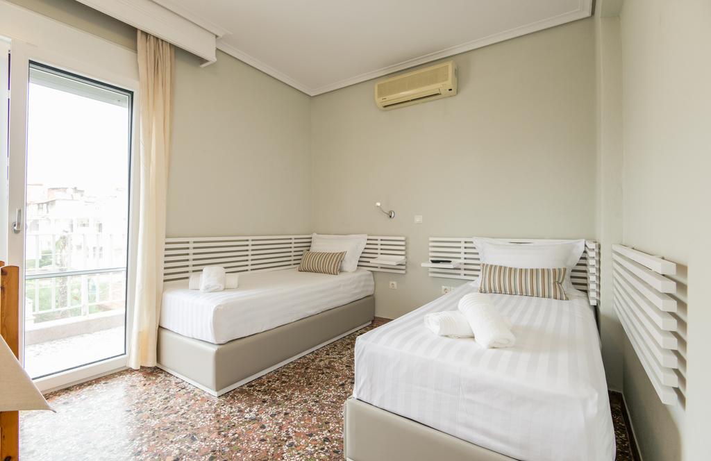 Ferienwohnung Sonnenhaus Olympiakí Aktí Zimmer foto
