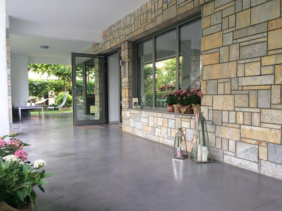 Ferienwohnung Sonnenhaus Olympiakí Aktí Exterior foto
